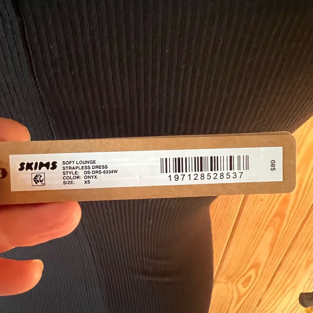 🖤💐🖤SKIMS Strapless Soft Lounge Maxi Dress🖤💐🖤 - Picture 9 of 10